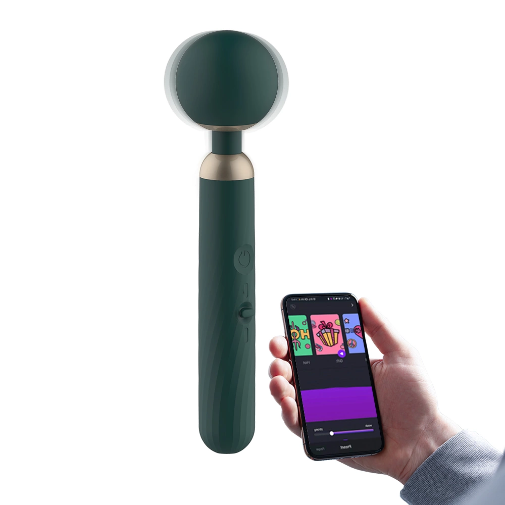 Bezprzewodowy czarny silikonowy wibrator Wand do stymulacji łechtaczki Magic Motion Zenith App Controlled Bezprzewodowy czarny silikonowy wibrator Wand do stymulacji łechtaczki Magic Motion Zenith App Controlled