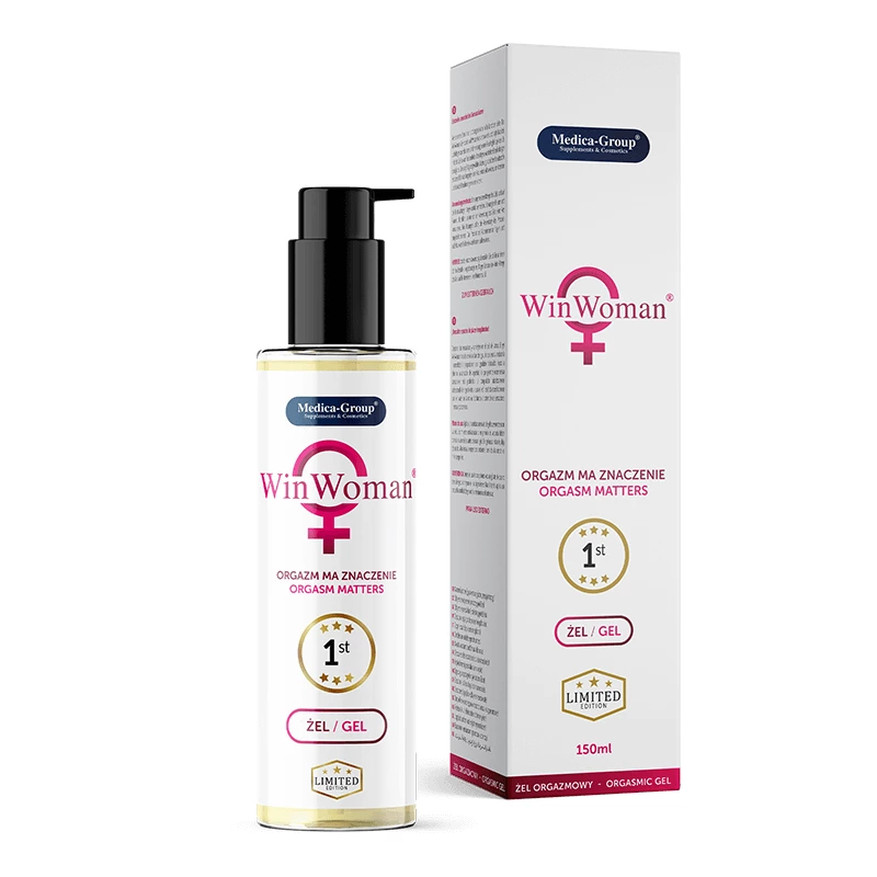 Żel na pobudzenie orgazmu u kobiet na bazie wody Medica-Group Winwoman 150 ml
