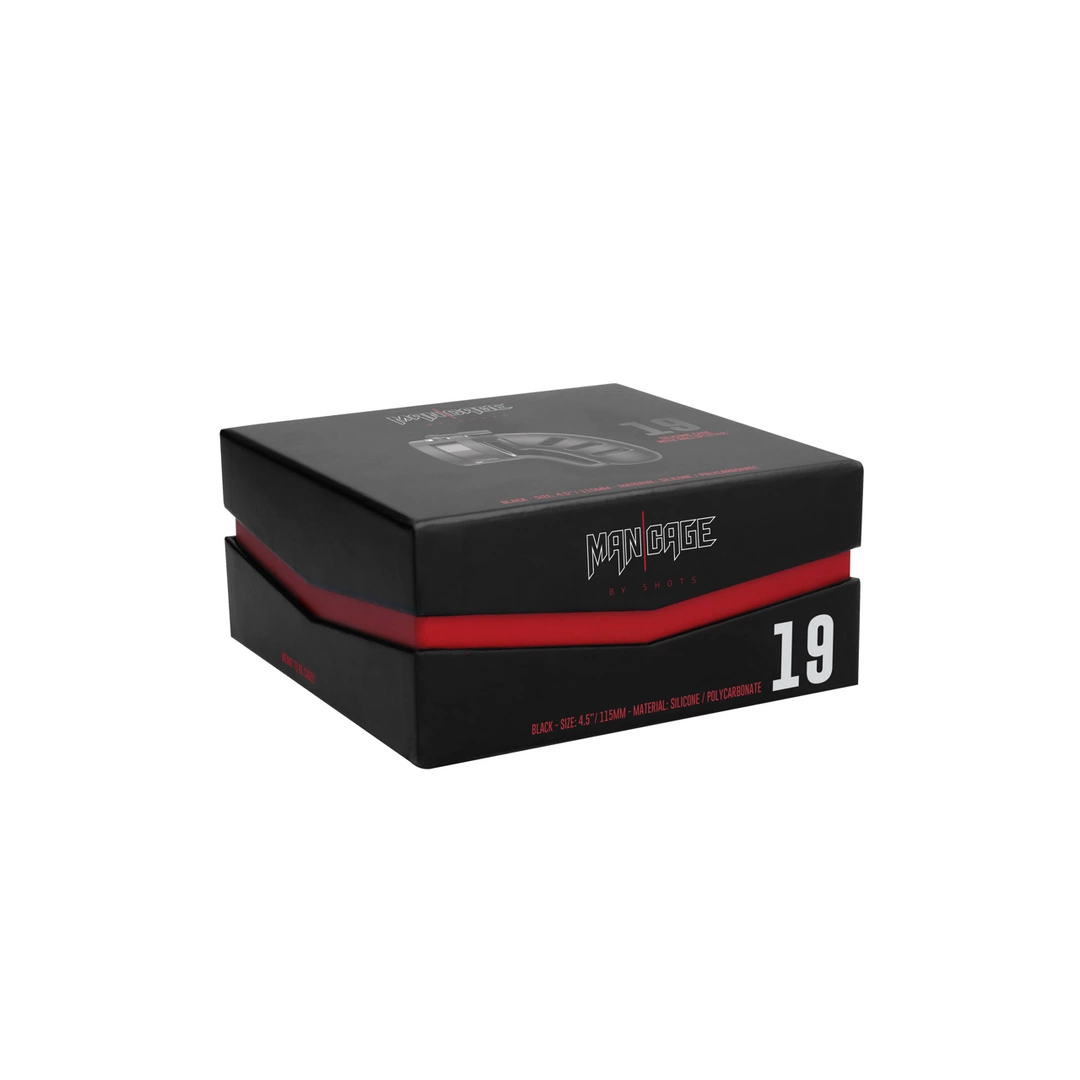 Klatka na penisa z kulką Ballsplitter - 11,5 cm