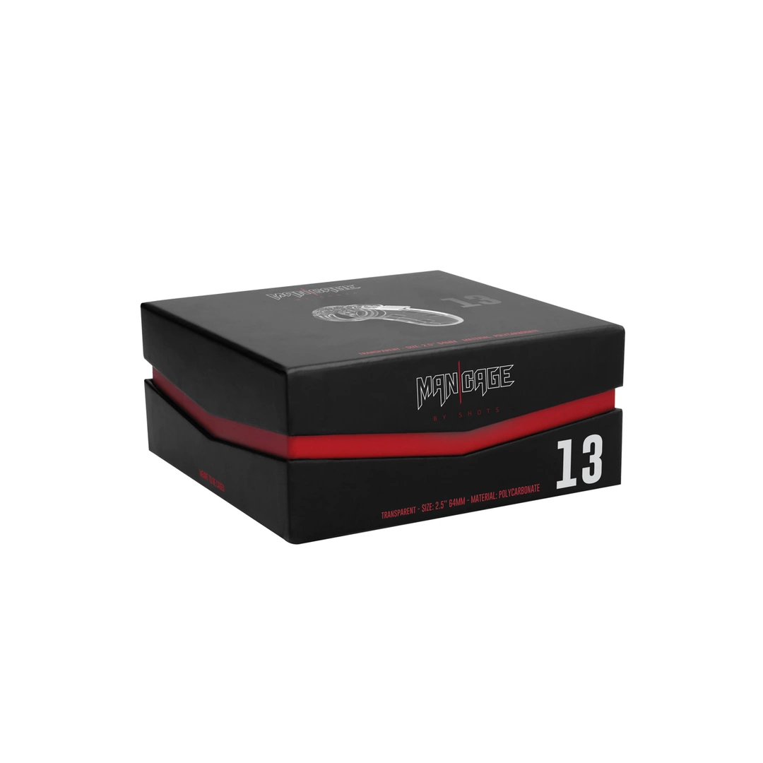 Klatka na penisa z pierścieniami 6,5 cm - Chastity Cock