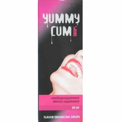 Krople poprawiające smak i objętość spermy Yummy Cum Drops
