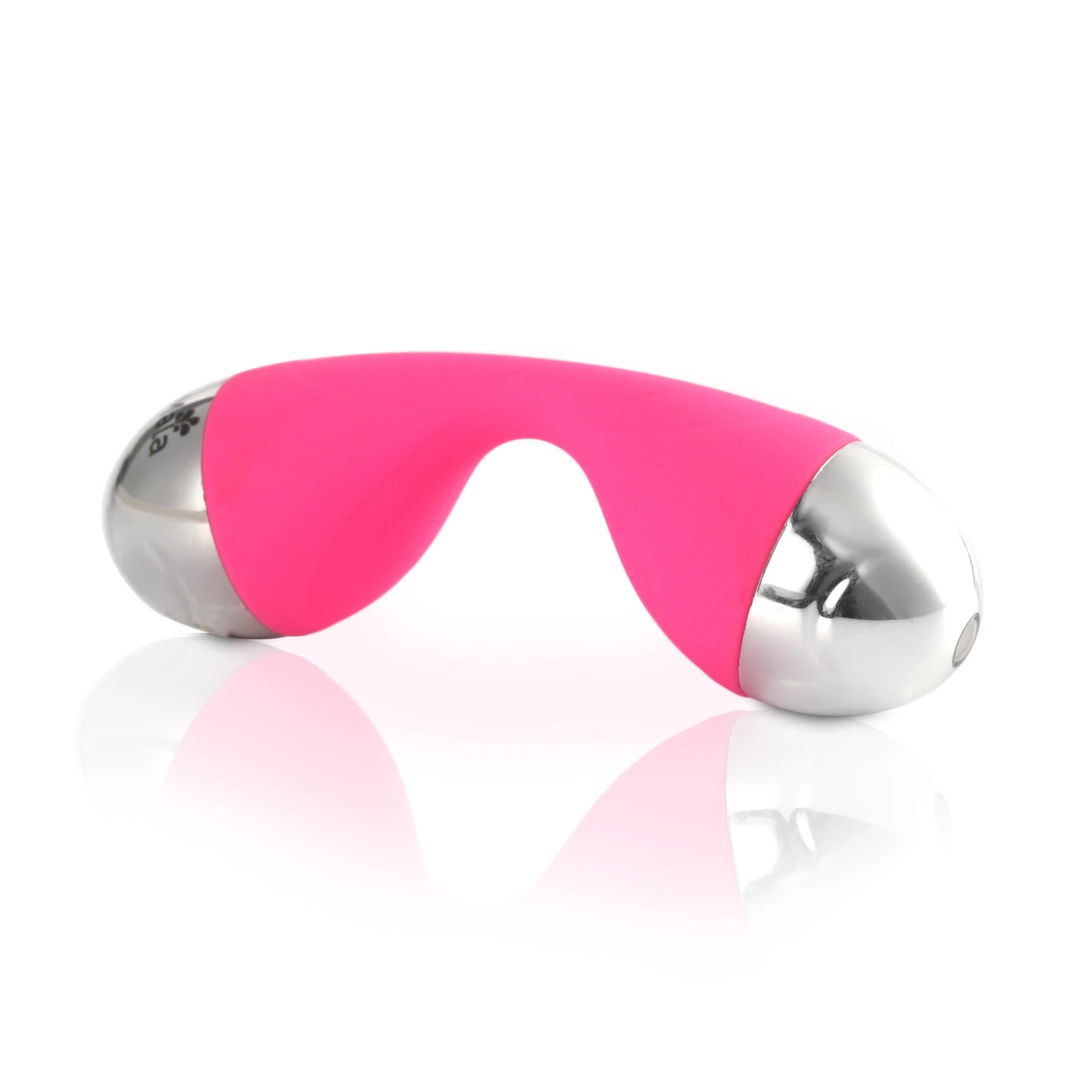 Kulki waginalne wibrujące wykonane z silikonu i plastiku w kolorze różowym Maia Toys Sensor Vibrating Balls 