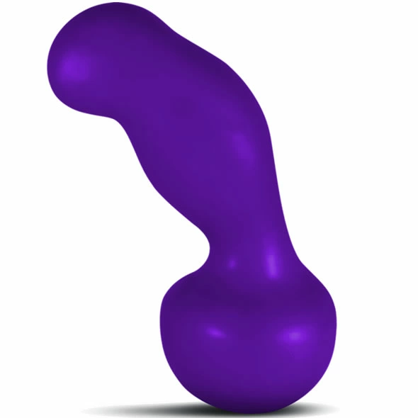 Stymulator prostaty wykonany z silikonu w kolorze fioletowym Nexus Gyro