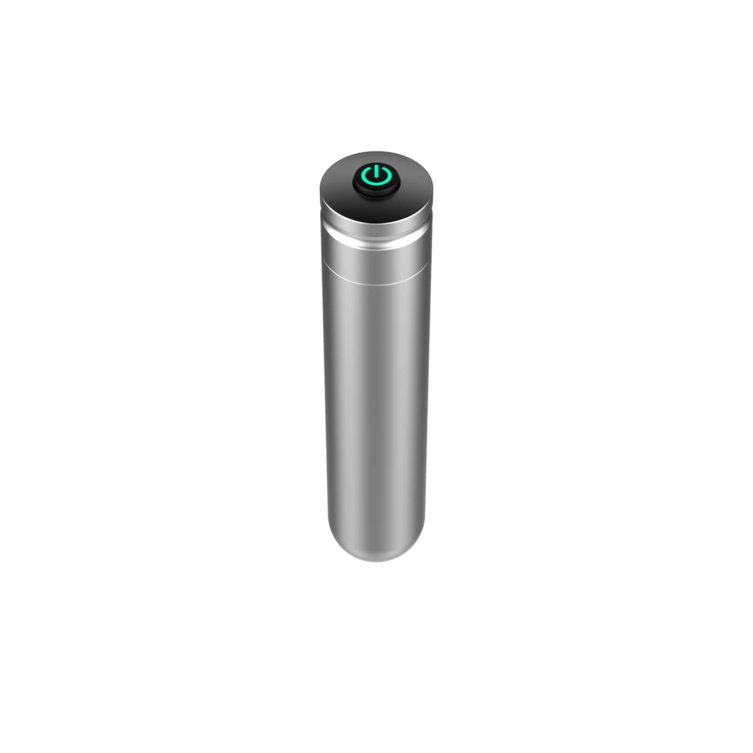 Miniwibrator srebrny stalowy do masturbacji łechtaczki Nexus Ferro Stainless 