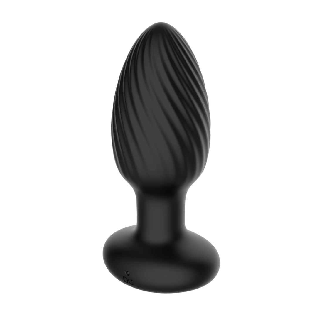 Plug analny wibrujący Nexus Tornado Black 10 cm