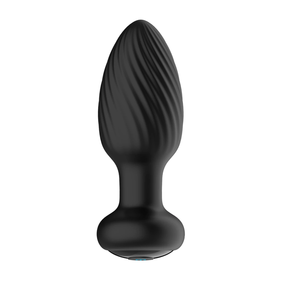 Plug analny wibrujący Nexus Tornado Black 10 cm
