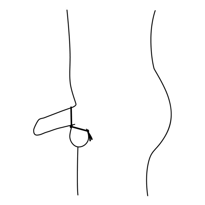 Pierścień podwójny erekcyjny silikonowy czarny na penisa i jądra z regulacją Nexus Forge Double 