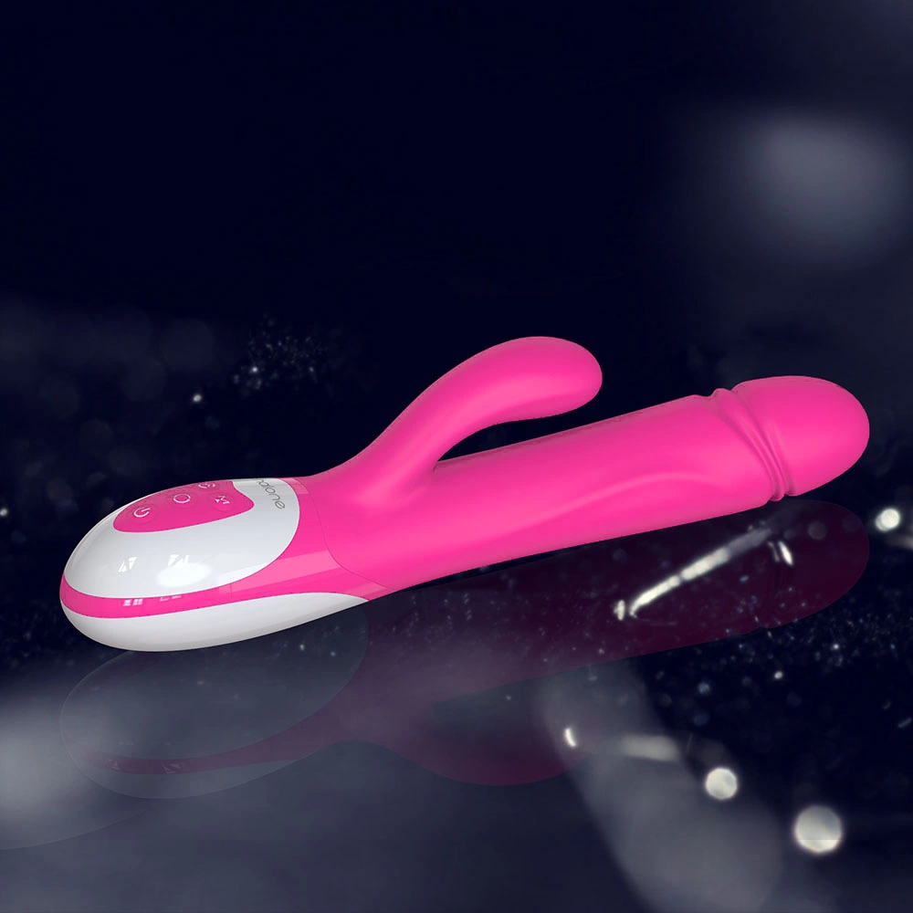 Duży realistyczny wibrator do masturbacji łechtaczki i punktu G w kolorze różowym Nalone Wave