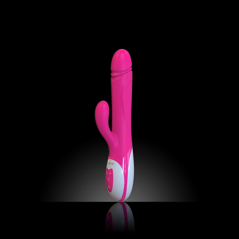 Duży realistyczny wibrator do masturbacji łechtaczki i punktu G w kolorze różowym Nalone Wave