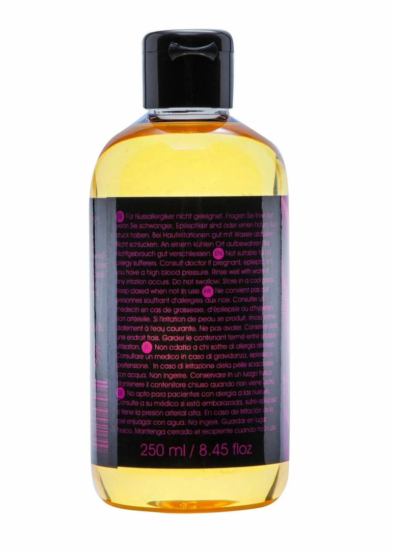 Olejek do masażu o aromacie winogron i ylang ylang Nuru Sensual 250 ml