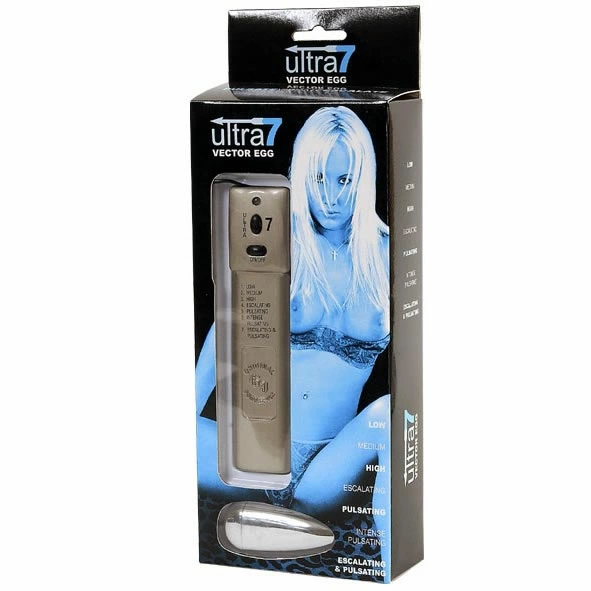 Srebrne silikonowe wibrujące jajeczko do masturbacji pochwy Satisfyer Ultra 7 Vector