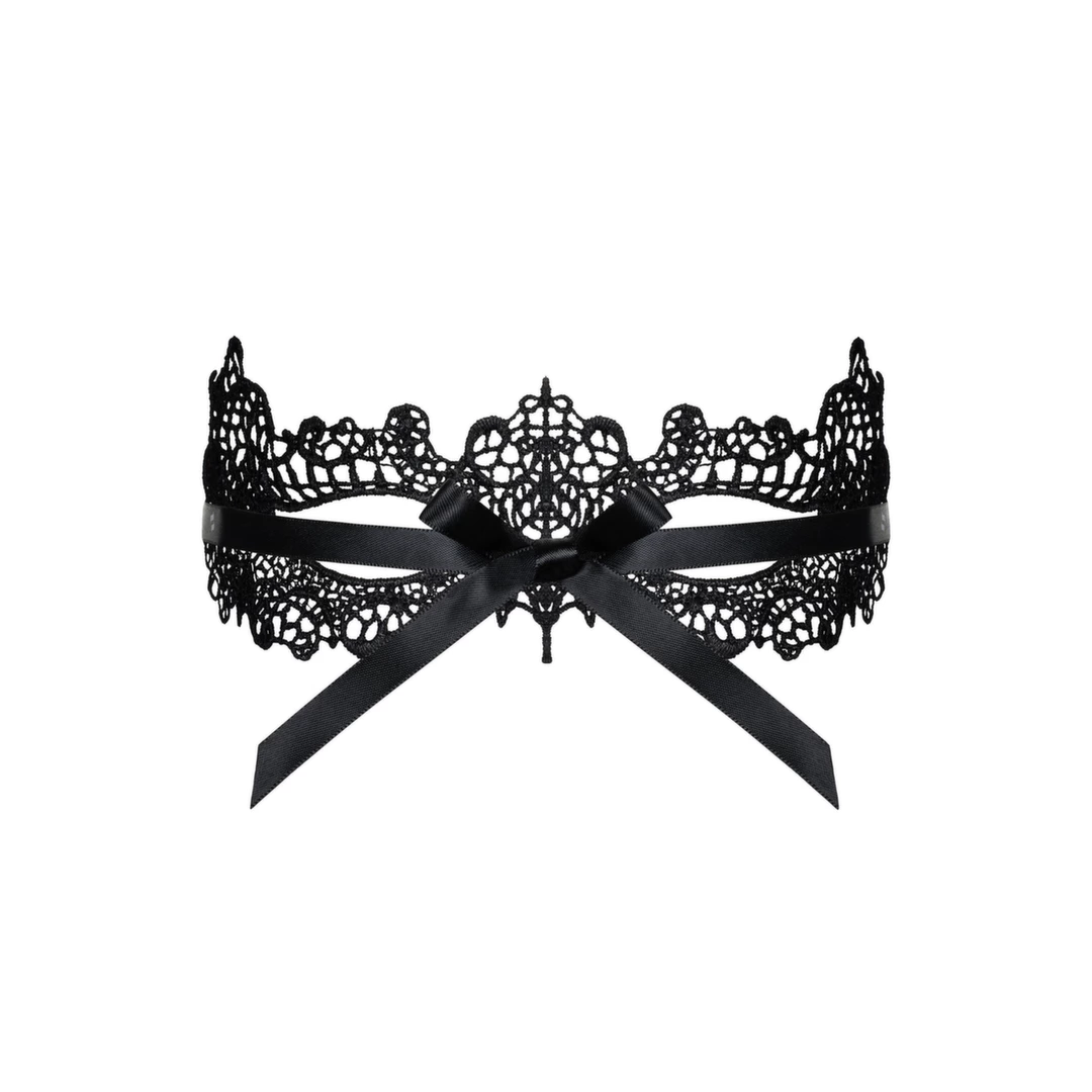 Obsessive - Zmysłowa Maska A701 Czarna One Size