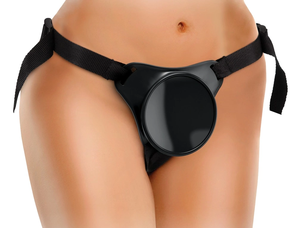 Pasek do straponów i wibratorów w kolorze czarnym King Cock KCE Beginner