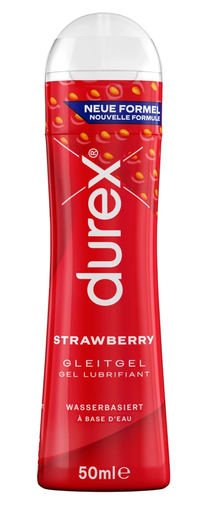 Żel nawilżający o smaku truskawkowym Durex Play 50 ml