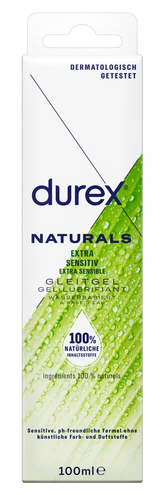 Naturalny lubrykant na bazie wody Durex Naturals 100 ml