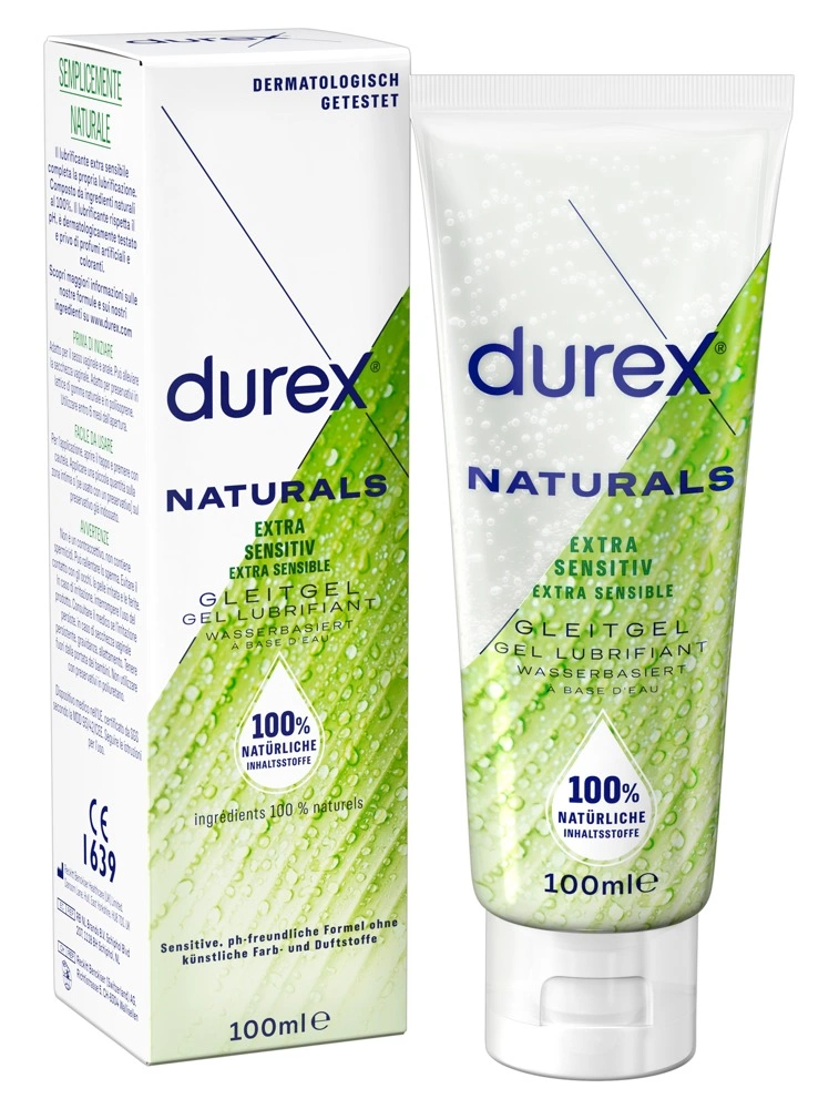Naturalny lubrykant na bazie wody Durex Naturals 100 ml