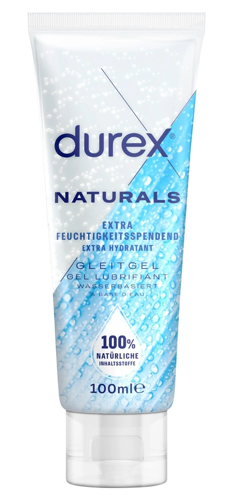 Naturalny nawilżający lubrykant na bazie wody Durex Naturals 100 ml Naturalny nawilżający lubrykant na bazie wody Durex Naturals 100 ml