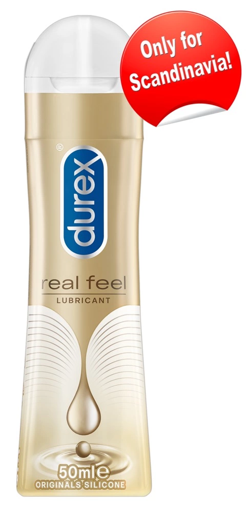 Żel na bazie silikonu nawilżający dla miękkiej skóry Durex Real Feel 50 ml