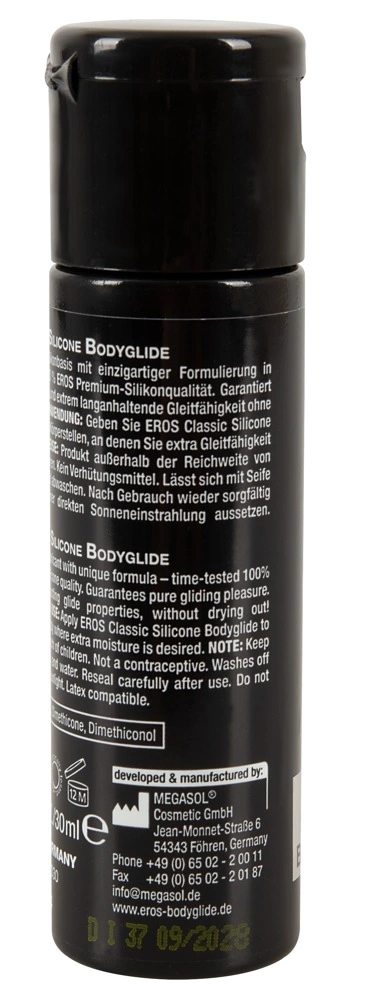 Lubrykant na bazie silikonu do seksu waginalnego EROS Bodyglide 30 ml