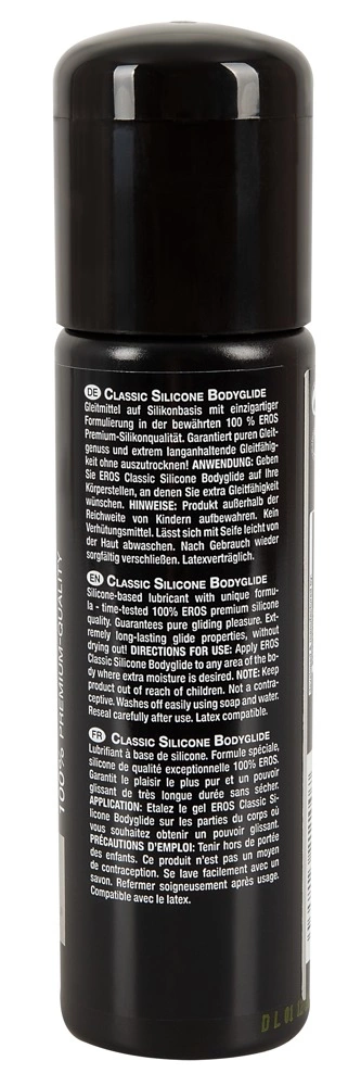 Lubrykant na bazie silikonu do seksu waginalnego EROS Silicone Bodyglide 250 ml