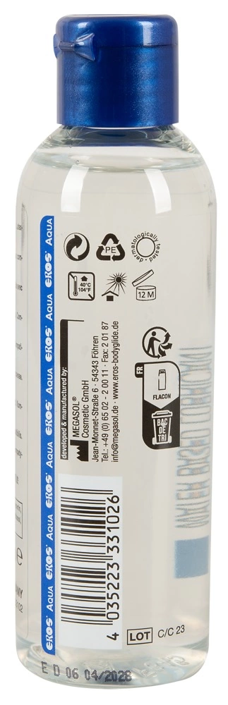 Lubrykant na bazie wody do seksu waginalnego EROS Aqua 100 ml Lubrykant na bazie wody do seksu waginalnego EROS Aqua 100 ml