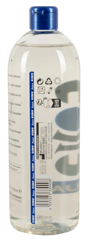 Lubrykant na bazie wody do seksu waginalnego EROS Aqua 1000 ml