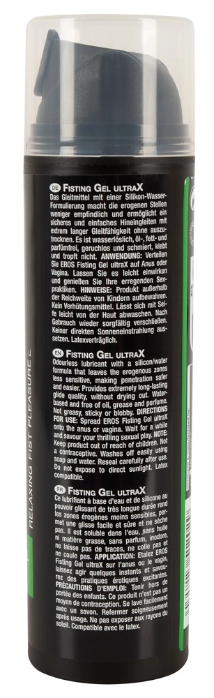 Lubrykant na bazie hybrydy do fistingu EROS UltraX 200 ml