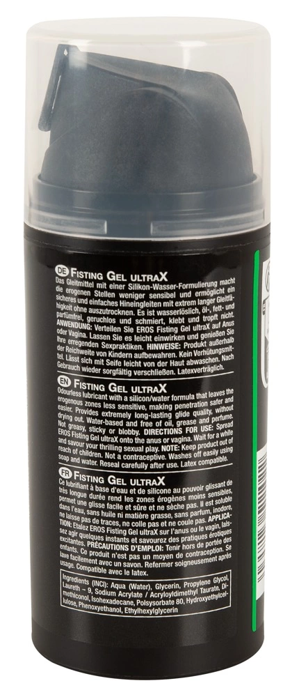 Lubrykant na bazie hybrydy do fistingu EROS UltraX 100 ml