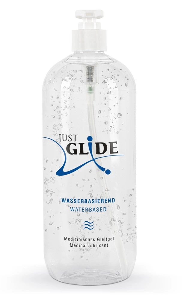 Nawilżający lubrykant na bazie wody Just Glide 1000 ml