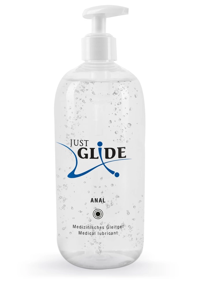 Analny lubrykant nawilżający na bazie wody Just Glide 500 ml