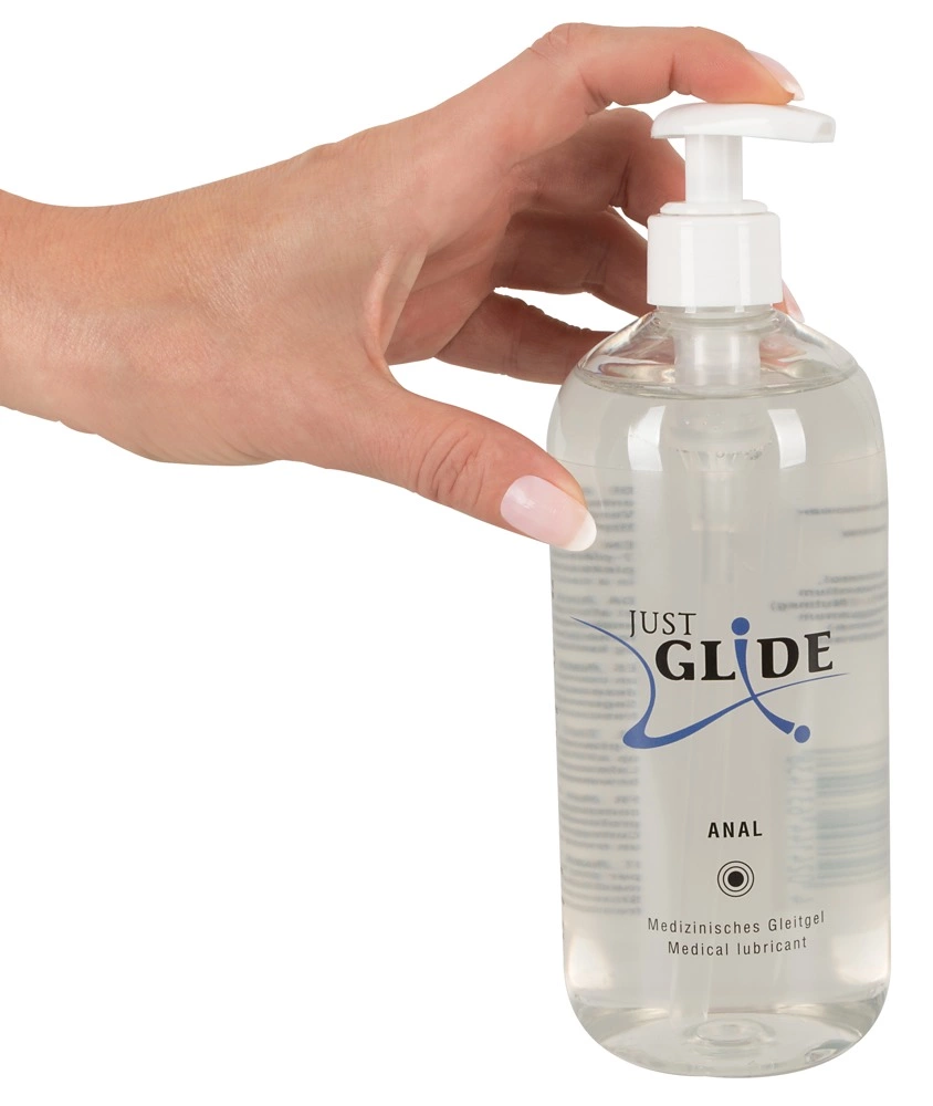 Analny lubrykant nawilżający na bazie wody Just Glide 500 ml