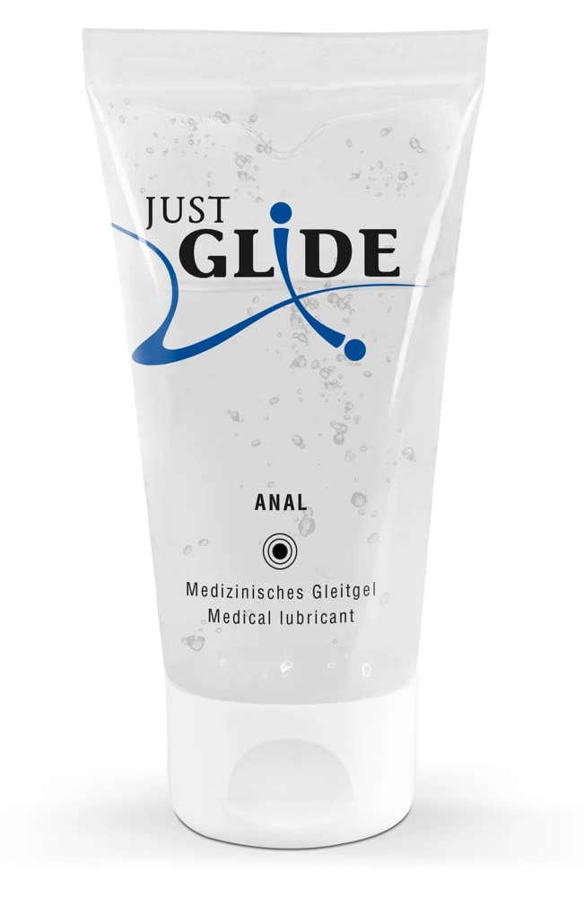 Analny lubrykant nawilżający na bazie wody Just Glide 50 ml