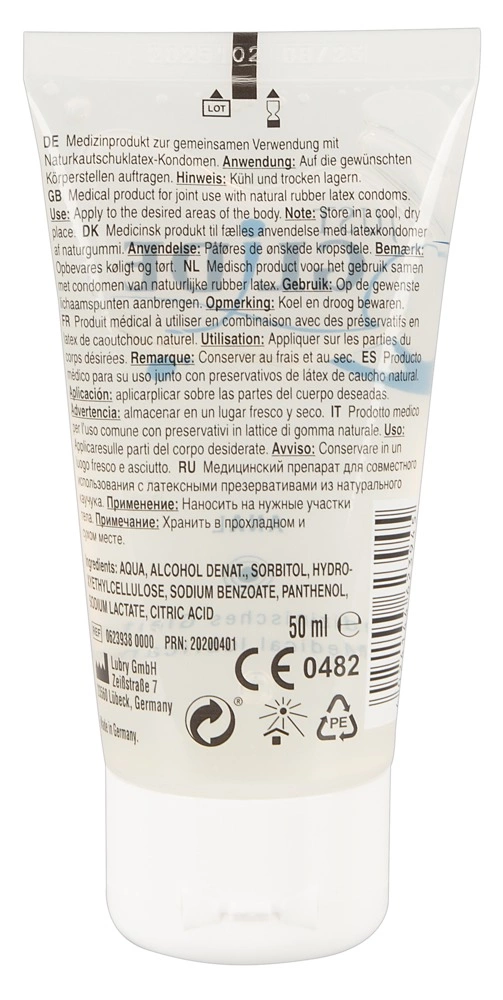 Analny lubrykant nawilżający na bazie wody Just Glide 50 ml