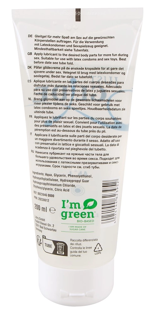 Analny lubrykant nawilżający na bazie wody Just Glide 200 ml