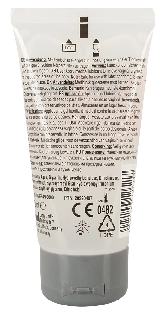 Lubrykant medyczny na bazie hybrydy Just Glide Performance 50 ml