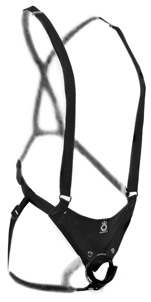 Duży realistyczny strapon do masturbacji waginy w kolorze beżowym z czarnym King Cock KC 11Hollow Strap On 28 cm Duży realistyczny strapon do masturbacji waginy w kolorze beżowym z czarnym King Cock KC 11Hollow Strap On 28 cm