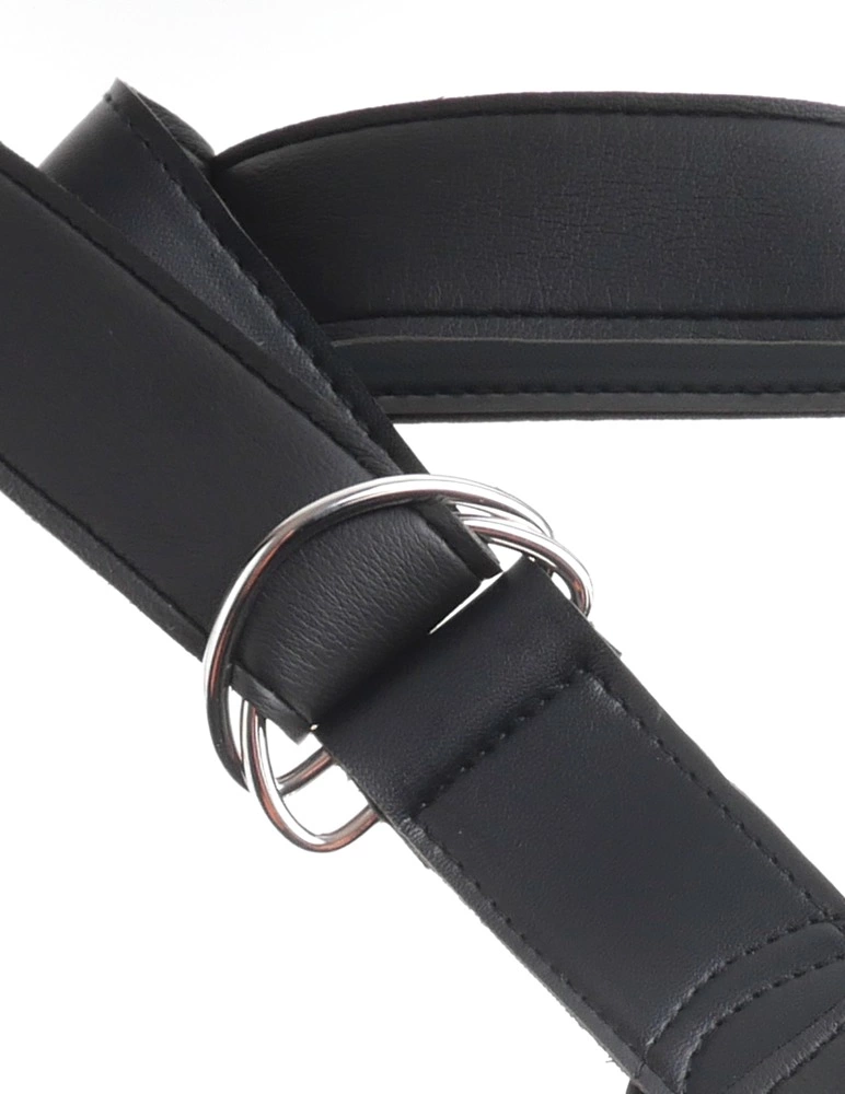 Realistyczny strapon do masturbacji waginy w kolorze beżowym i czarnym King Cock KC Strap On 23 cm Realistyczny strapon do masturbacji waginy w kolorze beżowym i czarnym King Cock KC Strap On 23 cm