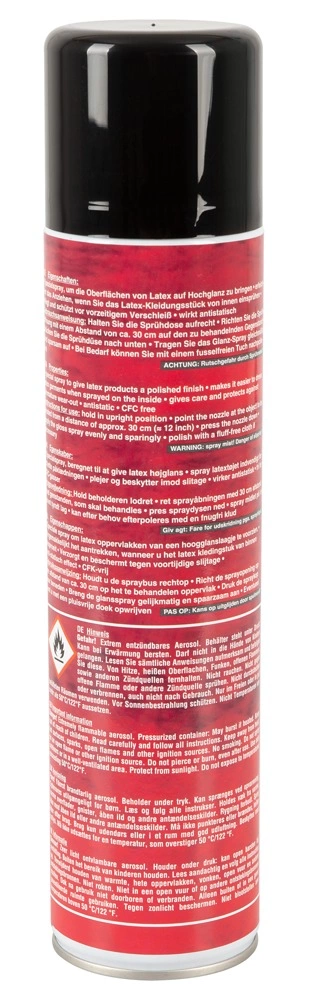 Spray nadający połysk lateksowym ubraniom LATE X Gloss Spray 400 ml Spray nadający połysk lateksowym ubraniom LATE X Gloss Spray 400 ml