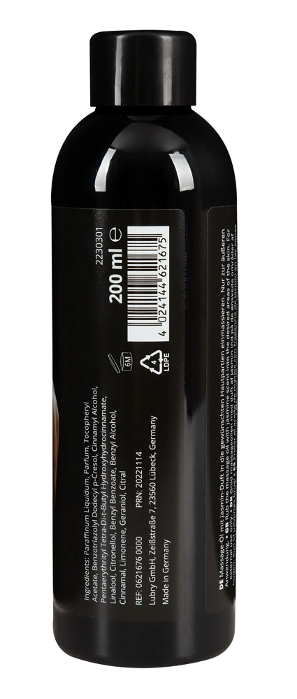 Olejek do masażu z aromatem jaśminu Magoon 200 ml