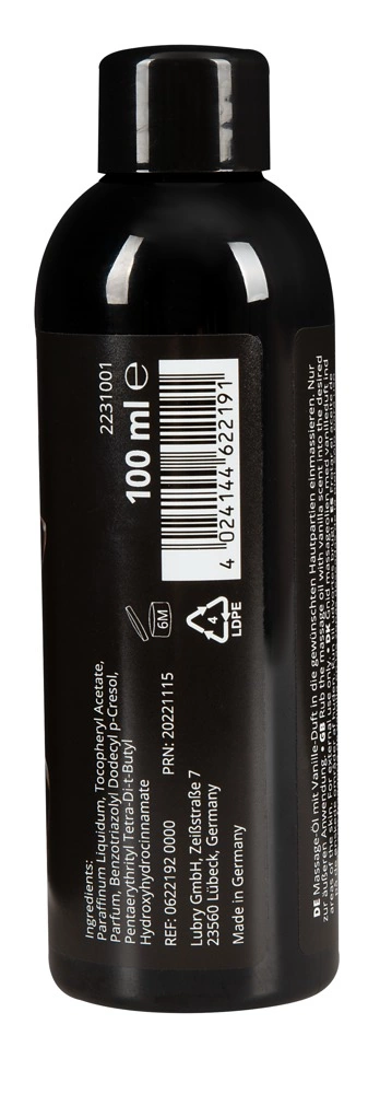 Olejek do masażu z aromatem waniliowym Magoon 100 ml