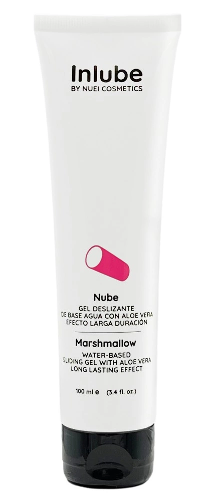 Wegański lubrykant na bazie wody o smaku pianki marshmallow NUEI 100 ml