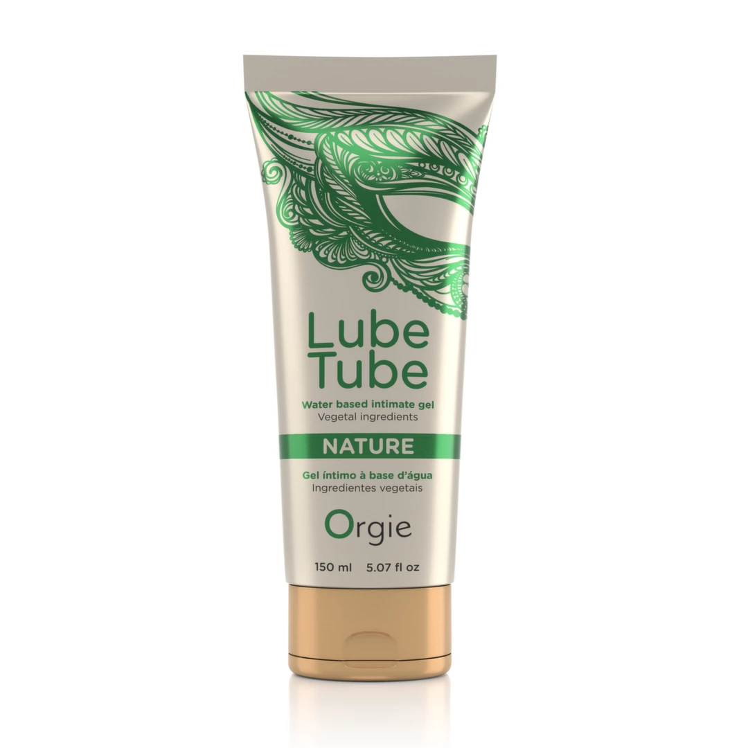 Żel do seksu waginalnego na bazie wody zwiększa wrażliwość i ma właściwości regenerujące Orgie  Lube Tube Nature 150 ml