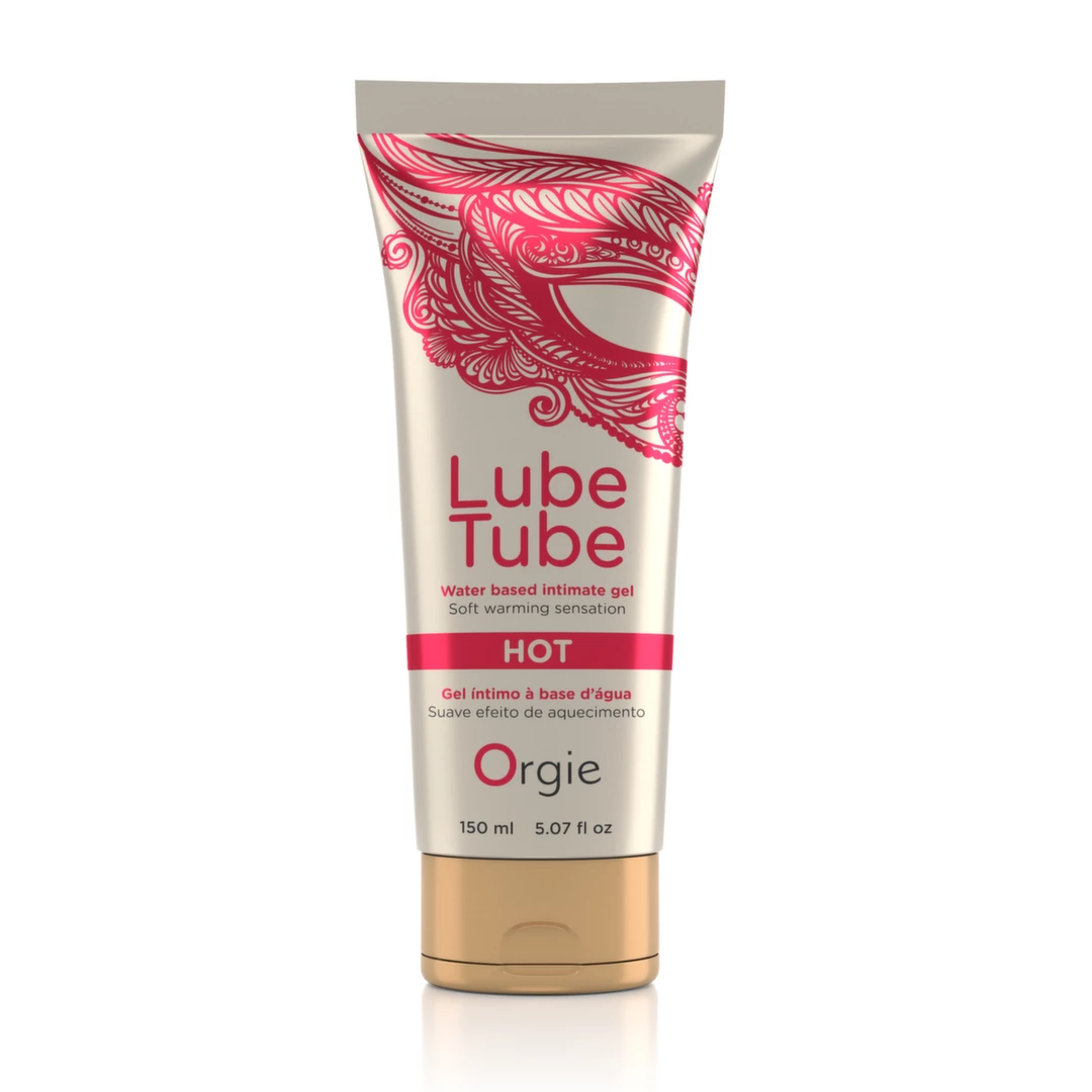 Intymny żel na bazie wody z łagodnym efektem rozgrzewającym do seksu waginalnego Orgie Lube Tube 150 ml