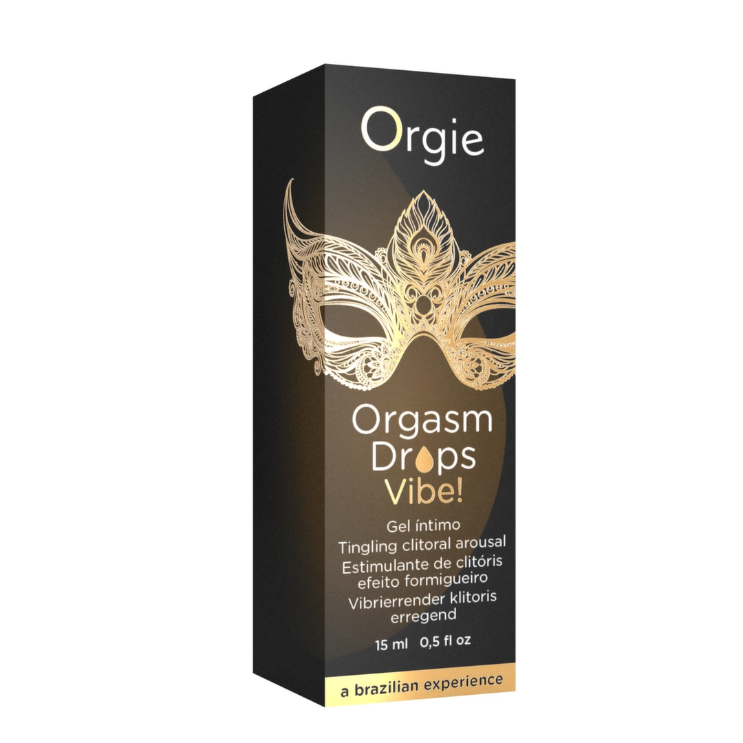 Krople stymulujące łechtaczkę Orgie Orgasm Drops Vibe! 15 ml