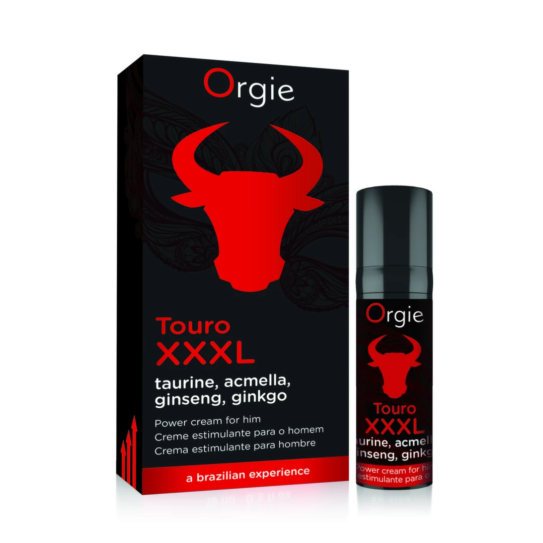 Krem wspomagający erekcję z tauryną Orgie Touro XXXL 15 ml