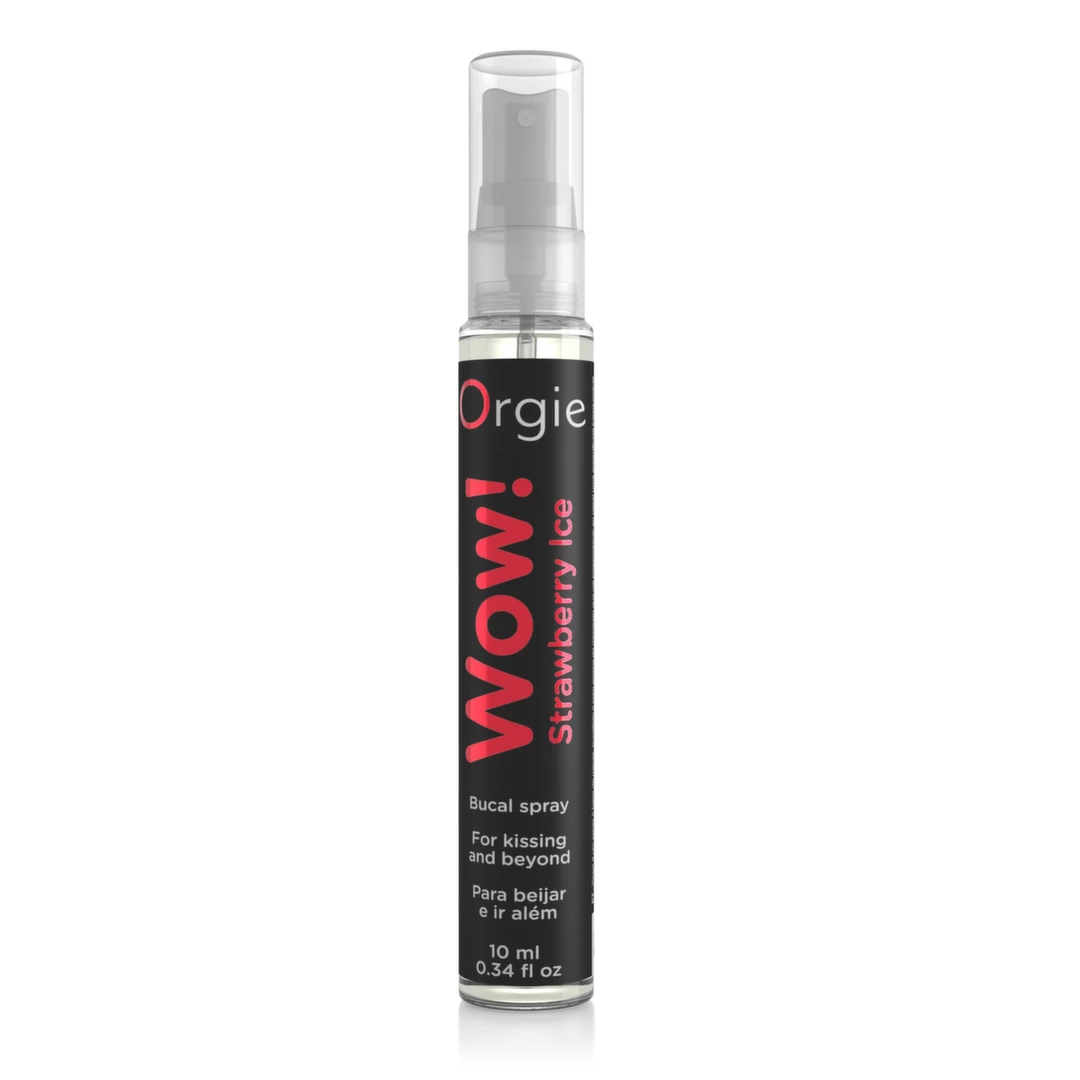 Spray do seksu oralnego o smaku mięty i truskawki z efektem chłodzącym Orgie 10 ml