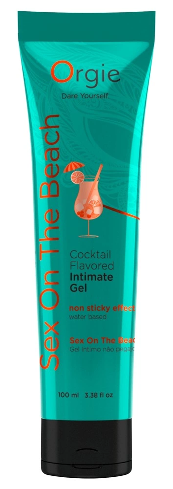 Żel intymny do seksu oralnego na bazie wody o smaku koktajlu Sex on the Beach Orgie 100 ml