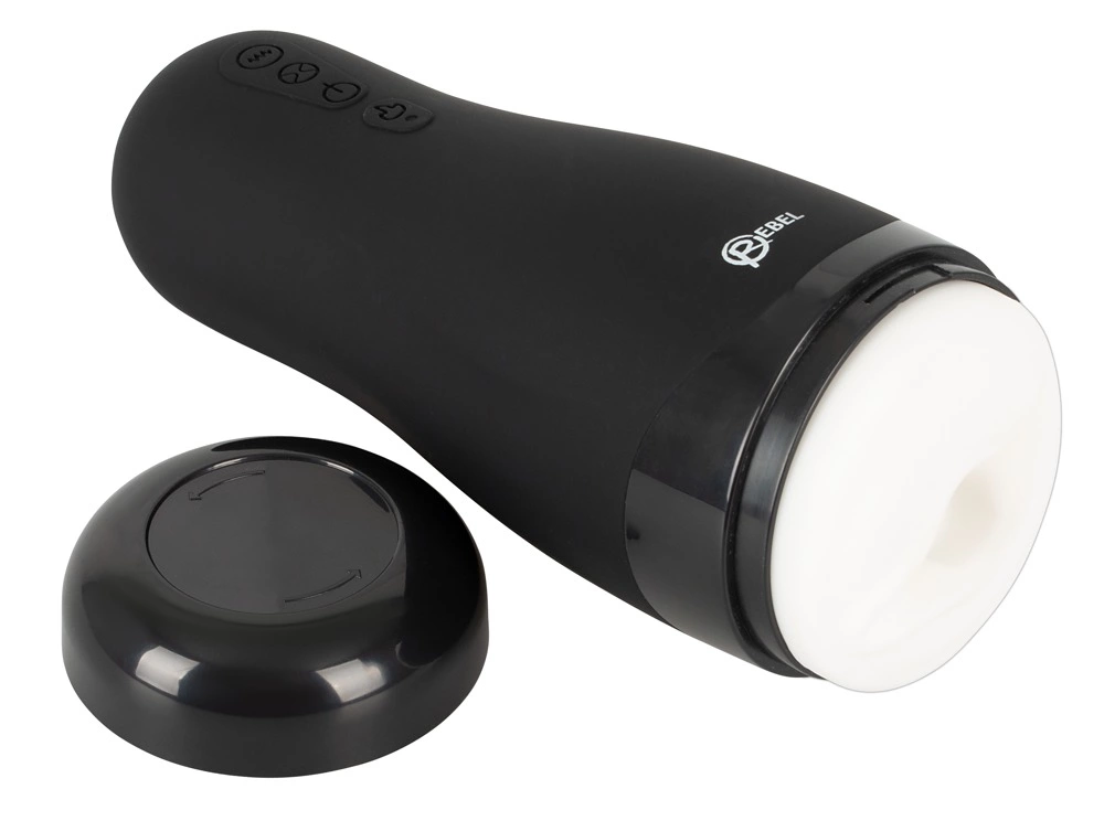 Rebel Model 3w1 - Intymna Maszyna Podgrzewana, 3 Tryby, 26 cm