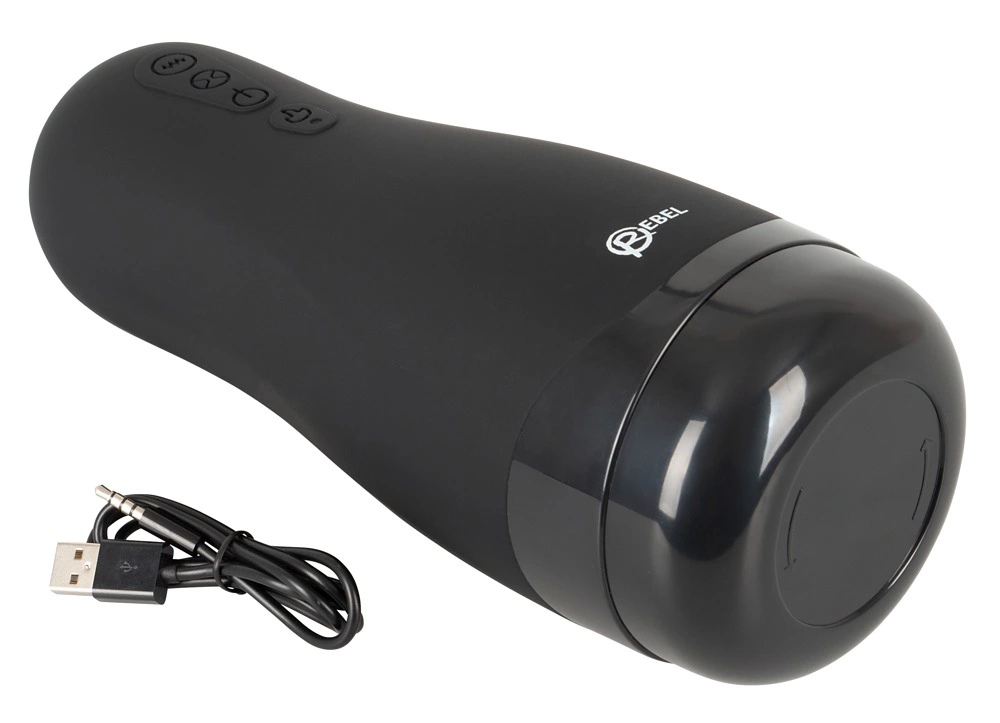 Rebel Model 3w1 - Intymna Maszyna Podgrzewana, 3 Tryby, 26 cm