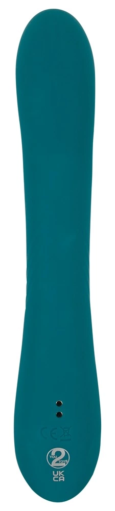 Sweet Smile Rotating G-Spot Vibrator silikonowy, rotacyjny, 22,8 cm